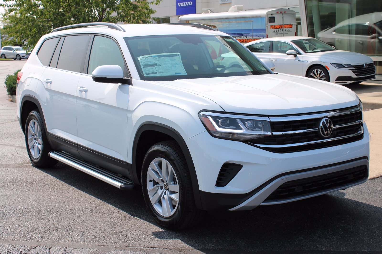 New 2021 Volkswagen Atlas 2.0T S AWD w/ Upgraded Front Passenger Seat ...